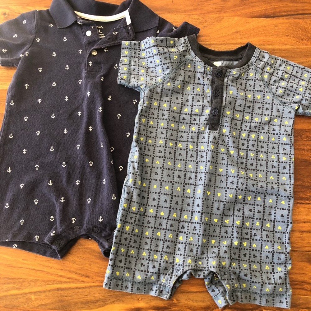 Blue shorties